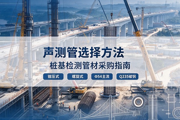 金乡声测管选型标准